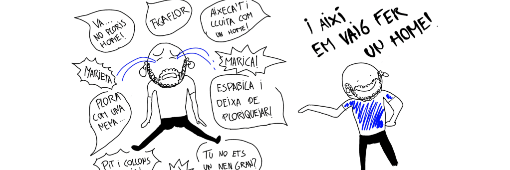 “Va no ploris, no has d’estar trist&nbsp;home!”